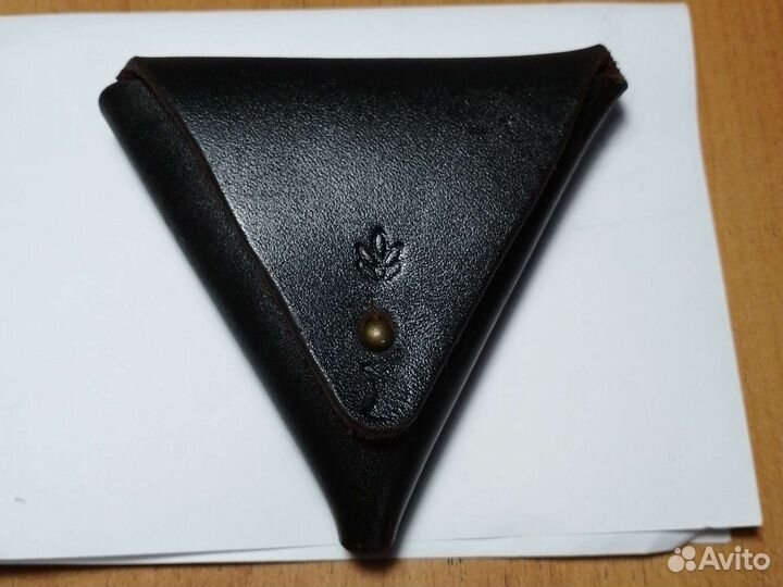 Монетница натурайная, ручкая работа