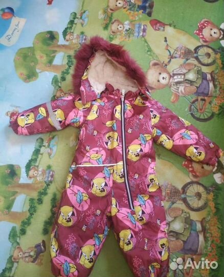 Зимний комбинезон 92 98