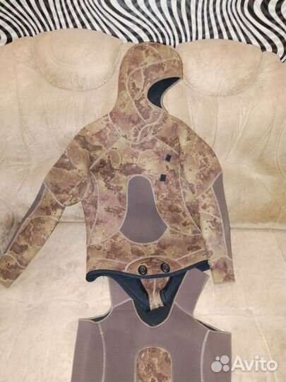 Продам гидрокостюм Марлин Прайд оливковый 9мм