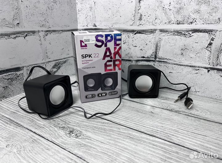 Колонки для компьютера Defender,4 Вт,питание usb
