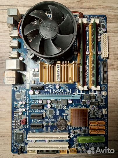 Мат. плата Gigabyte GA-EP45-DS3L или комплект