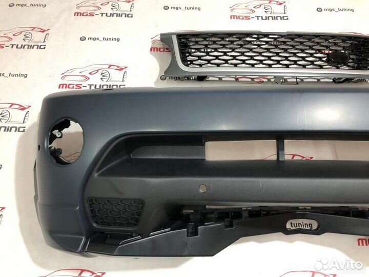 Бампер с решеткой AB Range Rover Sport 05-13 гг