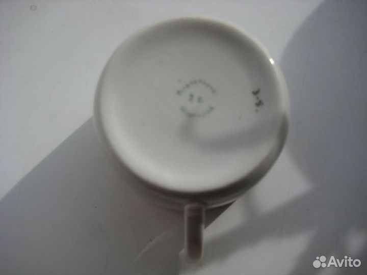 Чашка СССР Пролетарий 1940-е и Дулево 1957