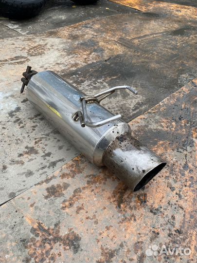 Выхлопная банка прямоток