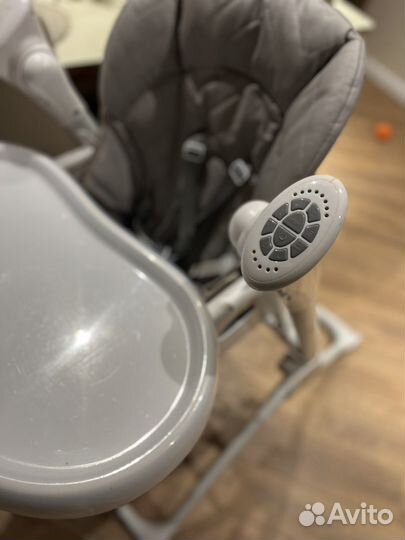 Стульчик для кормления-качели 2в1 rant melody