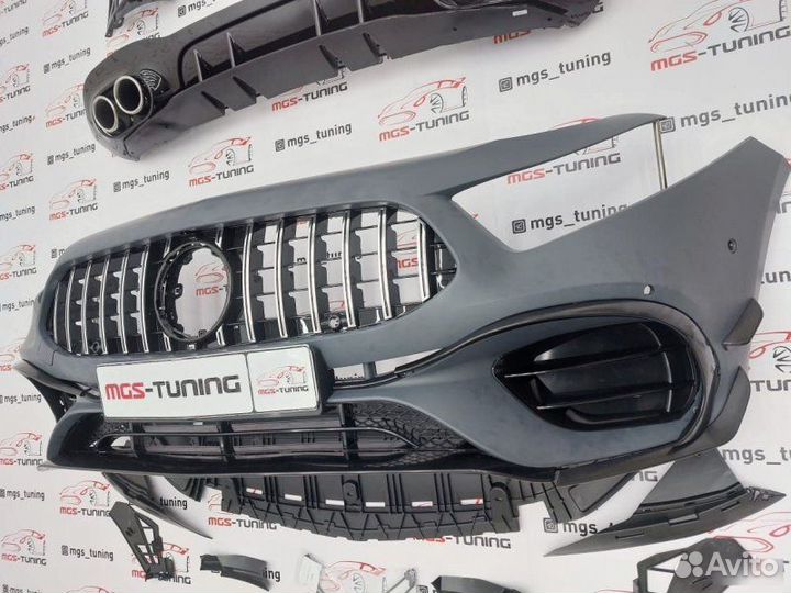 Обвес на Mercedes A-Class w177 стиль A45 AMG