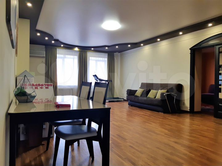 3-к. квартира, 126,4 м², 3/6 эт.