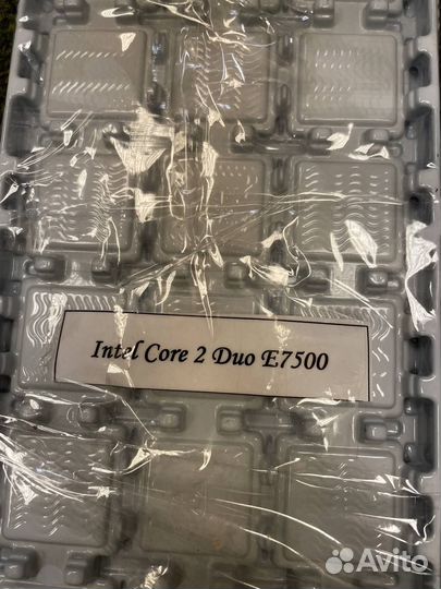 Процессор Intel Core2 Duo E7500 80шт