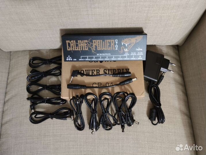 Новый блок питания для гитарных педалей