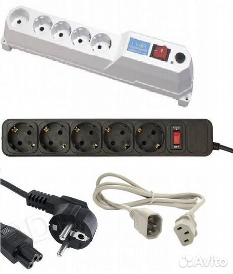 Сетевой фильтр, pilot удлинитель тройник розетки