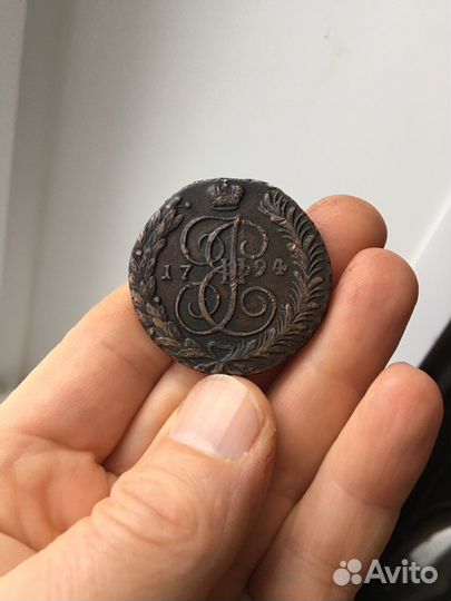 5 копеек1794г. (а м)