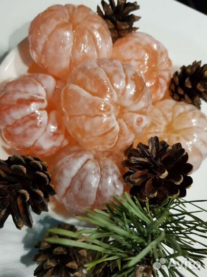 Мыло мандарин ручная работа