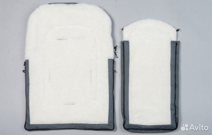 Конверт меховой в коляску