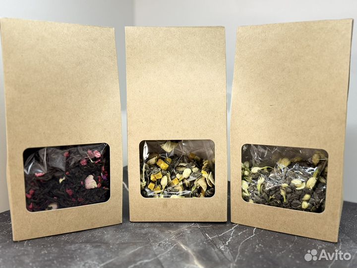 Чай с сублимированными ягодами