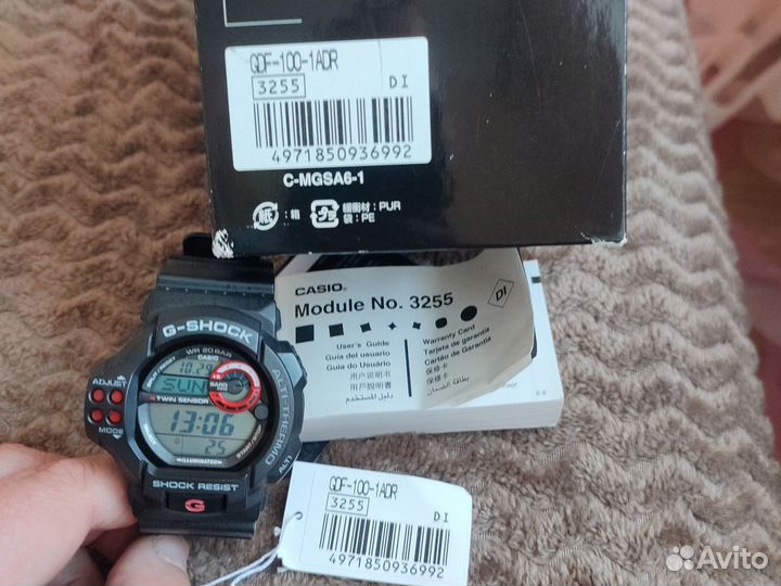 Часы casio g shock gdf100