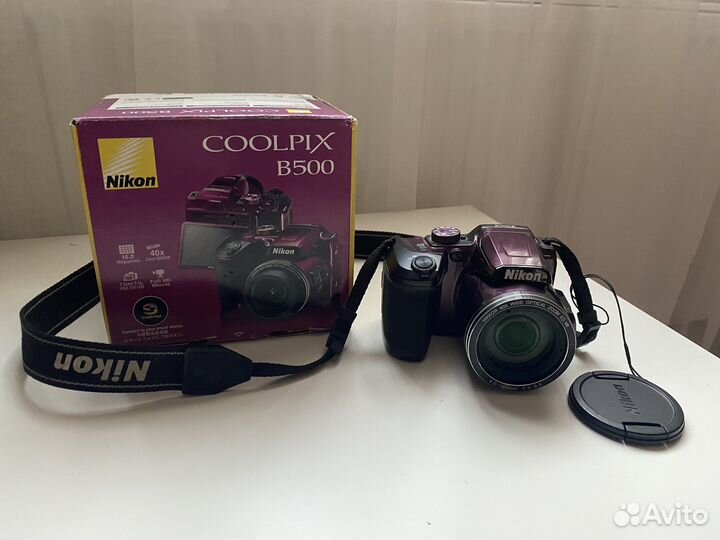 Зеркальный фотоаппарат nikon coolpix b500