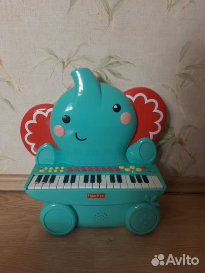 Пианино fisher price слонёнок