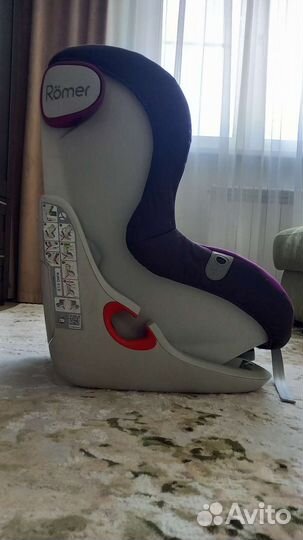 Детское автокресло 9 до 18 кг britax romer isofix