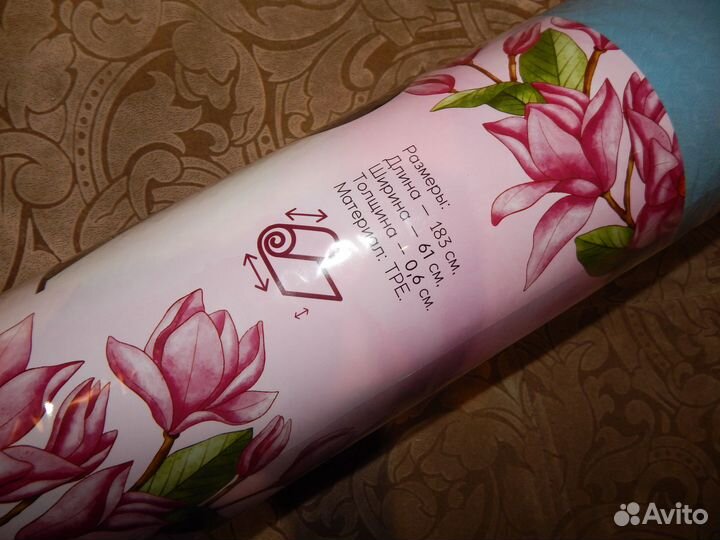 Коврик для йоги и фитнеса