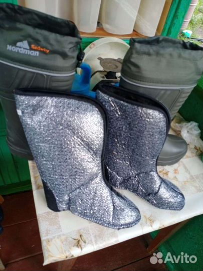 Резиновые сапоги новые