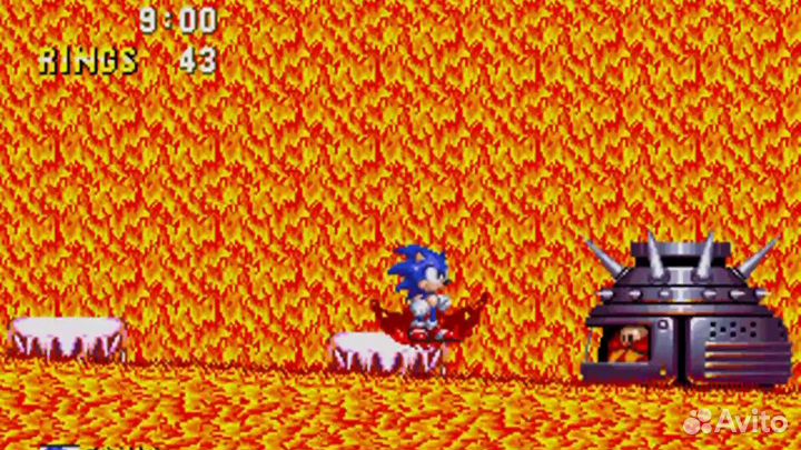 Игра Sonic & Knuckles для Sega