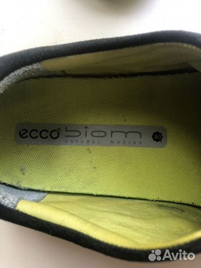 Кроссовки ecco biom lite оригинал размер 40