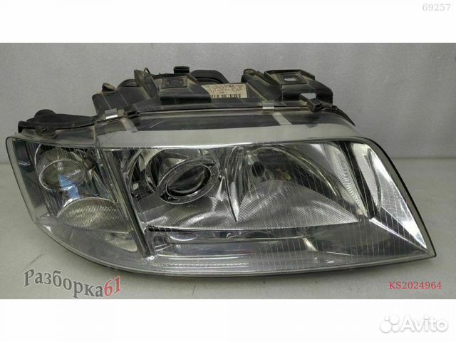 Фара audi A6 C5. нижнее крепление ремонтировалось