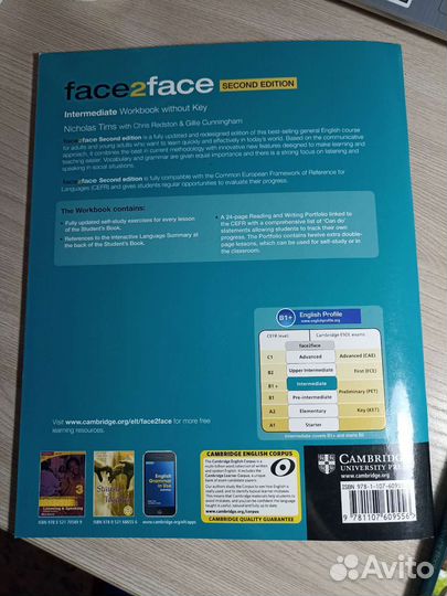 Учебник английского face2face intermediate