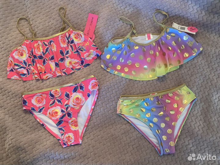 Новые купальники на девочку 10 лет из США