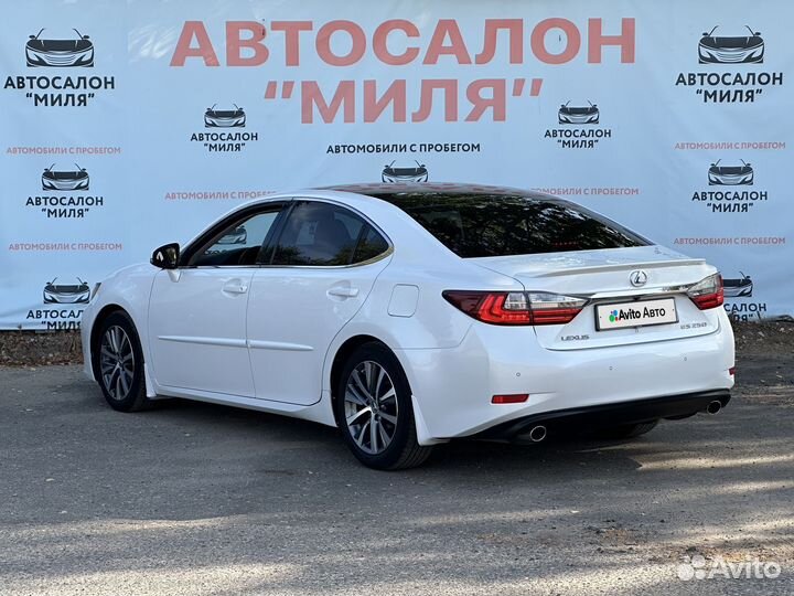 Lexus ES 2.5 AT, 2015, 121 000 км