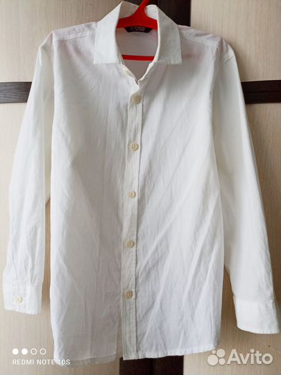 Рубашка белая школьная
