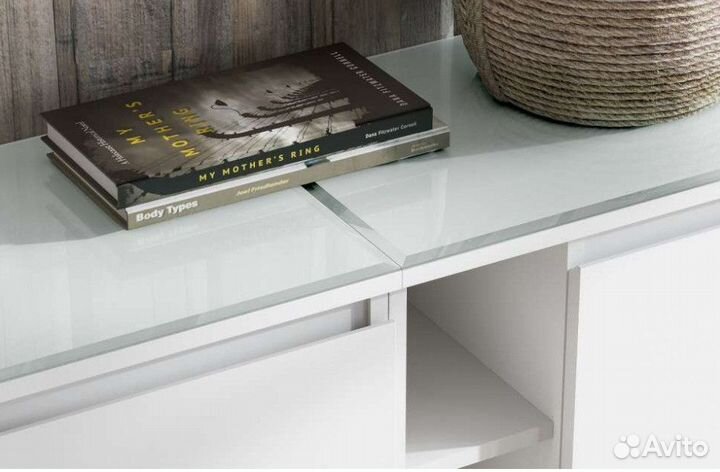 Тумба подвесная белая, доставим за 1 день