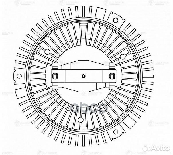 Вискомуфта привода вентилятора LMC 15163 luzar