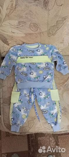 Костюмчики на мальчика 80-86