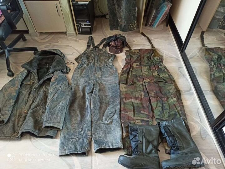 Одежда, обувь для охоты и рыбалки