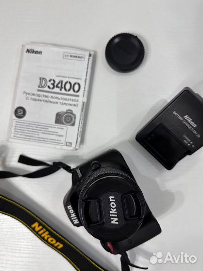 Nikon d3400 kit 18-55mm
