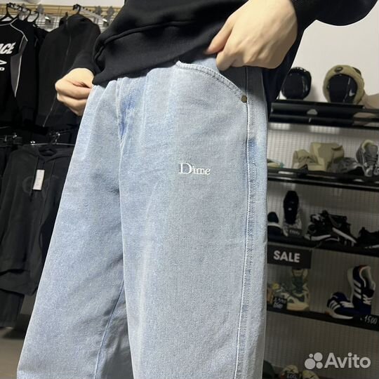 Джинсы широкие мужские dime