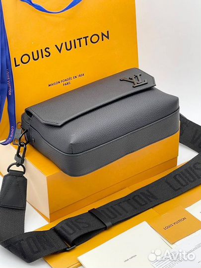 Сумка мессенджер мужская Louis Vuitton fastline