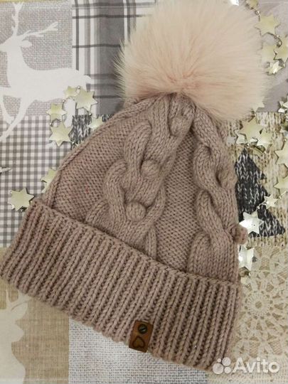 Женская шапка, ручная работа