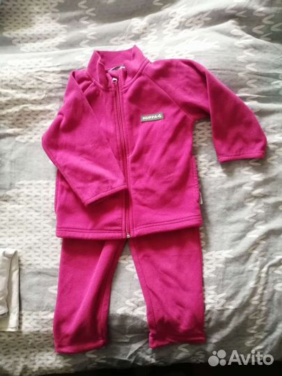 Тёплый флисовый костюмчик