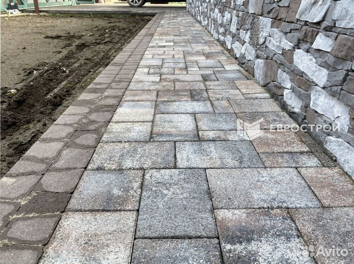 Тротуарная плитка с завода