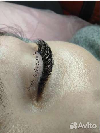 Наращивание ресниц на дому