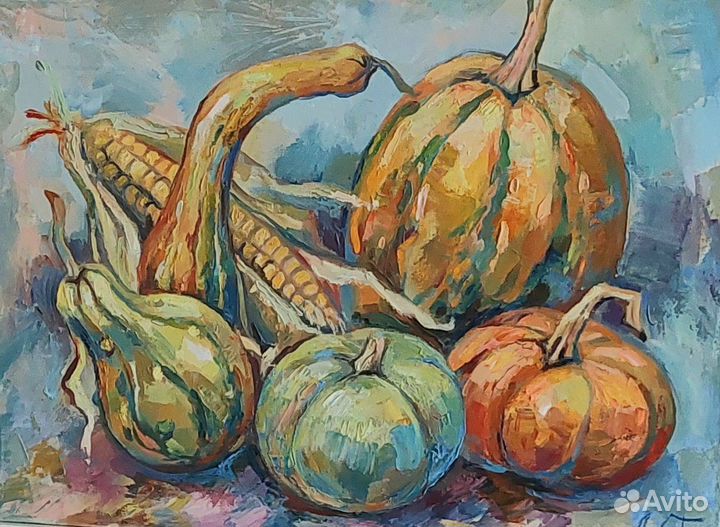 Картина маслом на холсте 