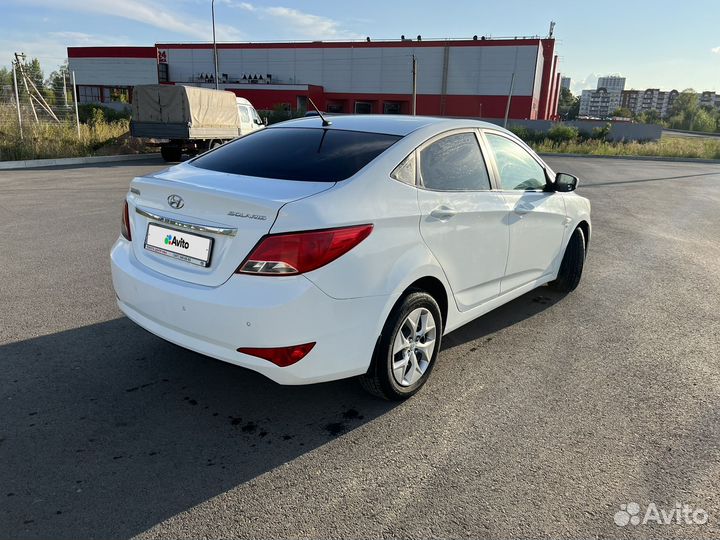 Hyundai Solaris 1.6 МТ, 2015, 117 000 км