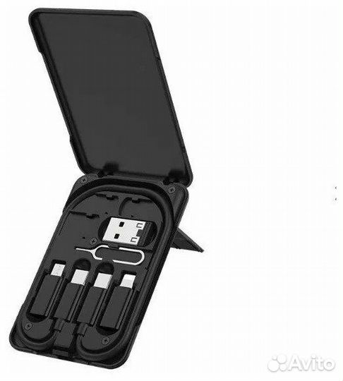 Кабель USB - Apple 8 pin, Type-C, микро USB hoco U