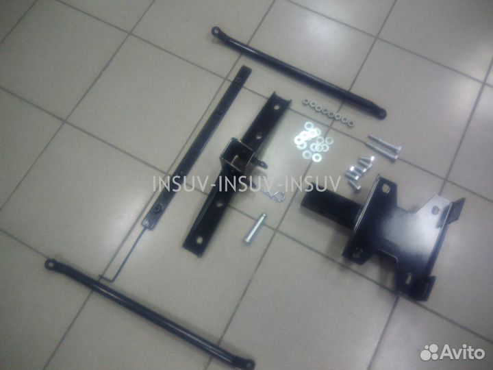 Кронштейн лебедки передний с площадкой 2123 RS