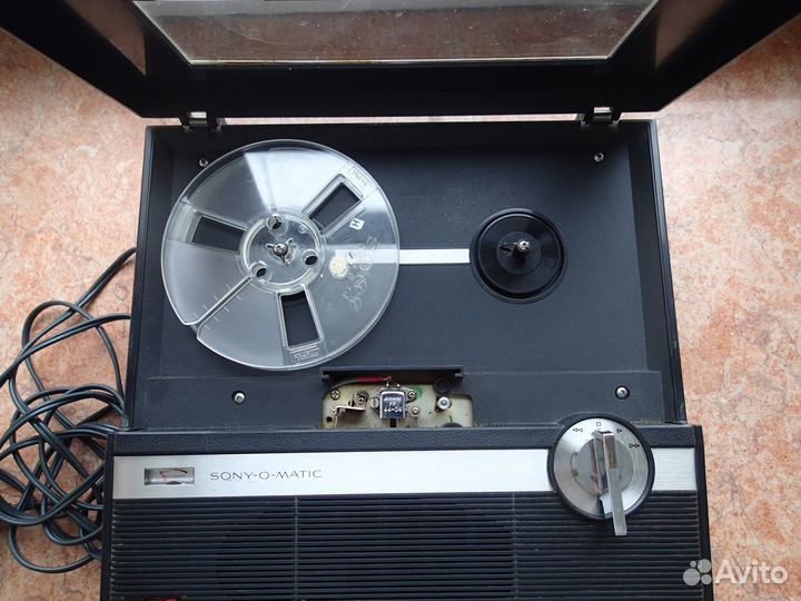 Ретро магнитофон катушечный sony TC-210антикварный