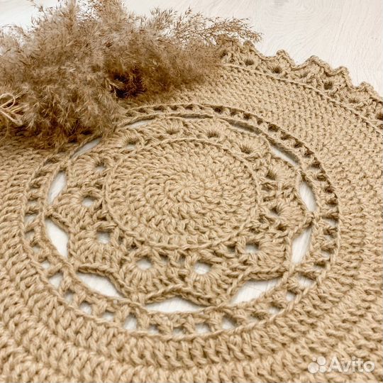 Ковер из джута