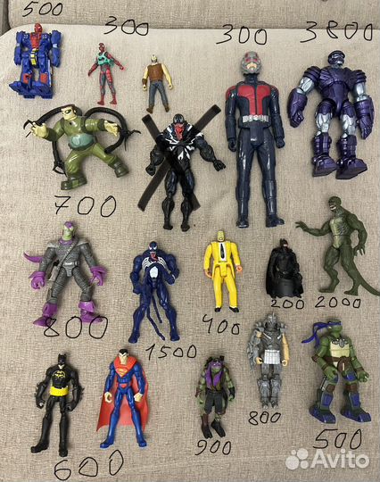 Человек паук Бэтмен Черепашки ниндзя toy biz