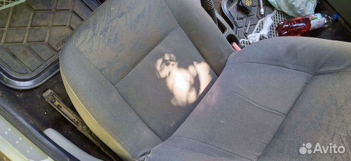 Передние сидения Рено Логан переделанные